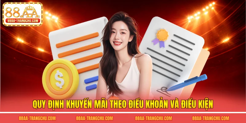 Quy định khuyến mãi theo điều khoản và điều kiện